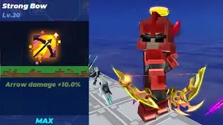 Maxing Bow Talents in BedWars! (Blockman Go)