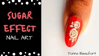 Sugar Nail Art Tutorial / Rose design
