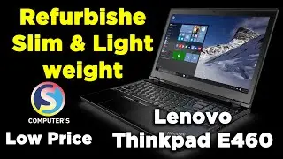 Refurbished Lenovo Thinkpad E460 Review in Marathi