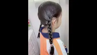 #Children's Braids #School Hairstyles #Hairstyles That Even Clumsy People Can Learn #Braid up those