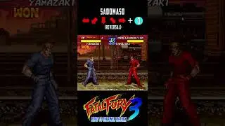 Yamazaki - Fatal Fury 3 - Specials y Super Moves  #retrofighters #juegosdelucha #retrogaming