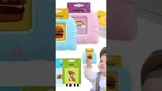 Children Kids Early Education Talking Flash Card Device Rechargeable