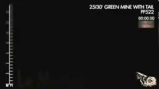 Green Mine & Tail 30ft Stage Pyrotechnic Demo LeMaitre