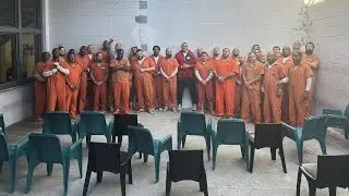 New York Giants team chaplain visits Aiken County jail
