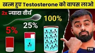 testosterone ko kaise badhaye exercise  by Fitness Fact 