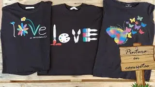 Pintura en camisetas  Pt.1