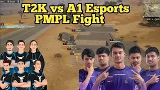A1 Esports vs T2K Fight in PMPL 2021