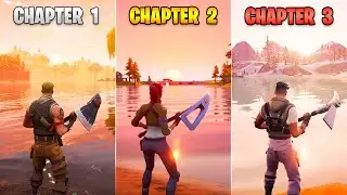Evolution of Fortnite Graphics (Chapter 1 vs Chapter 2 vs Chapter 3)