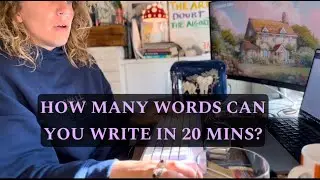 20 minute writing sprint
