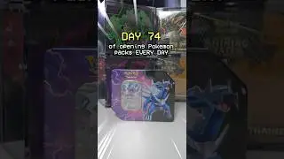 Day 74: NEW Azure Legends Tin Opening 🌊 #pokemonshorts