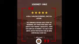 Serengeti Smile   One of the best tanzania safari tours companies