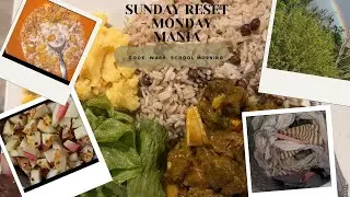 Sunday Reset 😮&zwj;💨 Monday mania 🤷🏽&zwj;♀️ spend the day with me #SAHM 🙏🏽🌸🇯🇲