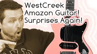 UNBOXING WestCreek's Les Paul Jr! Amazon budget guitar. #lespauljunior #amazon #westcreek