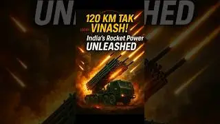 India&rsquo;s 120 KM Rocket Strike Power | New Pinaka Unleashed! #shorts #shortvideo #viralshorts #short