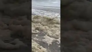 The tide of Foam! #nature #awareness #ocean