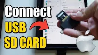 How To Connect SD Card To iPad & Move Photos & Videos - Easy Tutorial