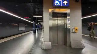 Czech Republic, Prague, Stodůlky Metro Station, VVS elevator