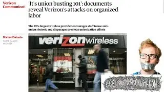 Verizon's Anti-Union Practices Surface