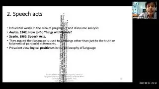 The Role of Context in Interpretation_Pragmatics_Hari Madhab Ray