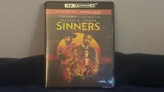 Sinners 4k ultra HD Digital code - unboxing