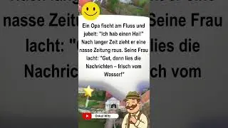Opa Angel Triumph 🎣😄 #DeutscherHumor #SeniorenWitze #LustigeGeschichten