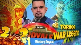 Fortnite : Vittoria Pazzesca nel Torneo Italiano War Legend in Duo  👑