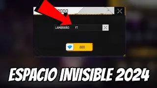 C&Oacute;MO PONER ESPACIO INVISIBLE EN TU NOMBRE O NICK DE FREE FIRE 2026 (MUY F&Aacute;CIL) ✅
