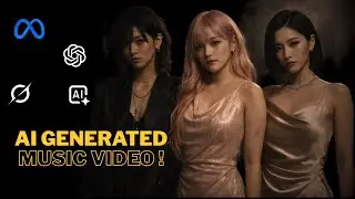AI Generated K-Pop Girl Group Music Video | Money🔥