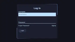 #shorts Animated Login Form With Source Code  Login Page Using HTML & CSS  @iqraCS