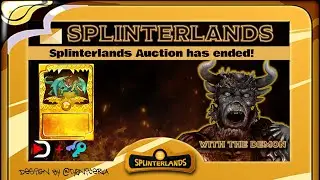 Splinterlands Opensea Auction has ended!