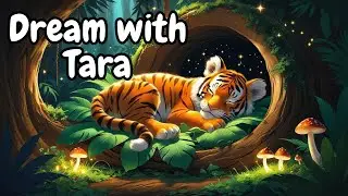 Tara and the Stripes of Courage🌙 | Bedtime Story with Soothing Lullaby for Kids | Fall Asleep Now🌌✨