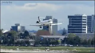 Air Canada Express - CRJ 900LR from Saskatoon - YVR Airport 4K