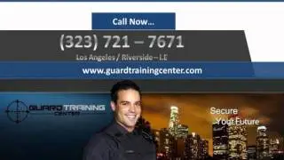 How to Get A California Guard Card Security Guard Training