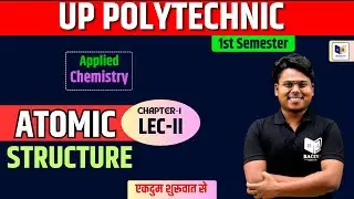 Applied chemistry 1st semester chapter 1 lec 2 for up polytecnic | raceva semester