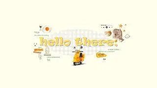 cute 'yellow' aesthetic Intro & Outro templates | FREE FOR USE