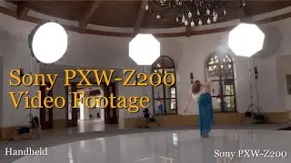 Sony PXW-Z200 camcorder video test footage from Kando