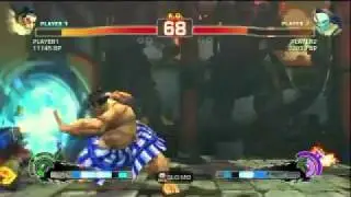 SSF4 jozhear as vega (Claw) vs Mr SNK (E. Honda) Match 1