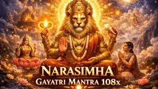 Narasimha Gayatri Mantra (108 Times) | Powerful Protection Chant | Fear & Negativity Removal