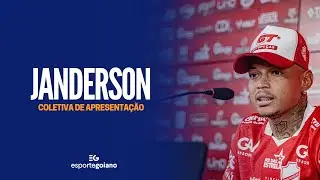 PRESENTATION PRESS CONFERENCE: striker Janderson - Vila Nova