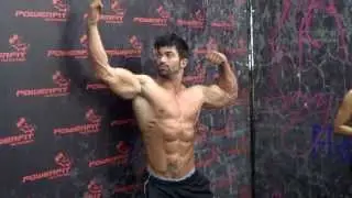Sergi Constance, Posing at FIBO 2013 - Germany
