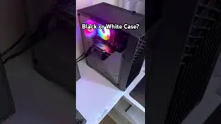 Black or White Gaming PC Case on this $500 Gaming PC?