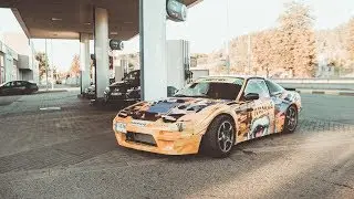 ДРИФТ КОРЧ - Nissan 180sx ОБЗОР with 2JZ GE 720hp | RU