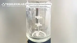 150L Explosion-Proof Variable Speed Glass Reactor | High-Capacity & Safe Operation
