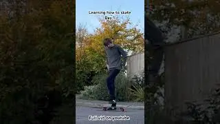 Day 1 of learning how to skate. #skate #learningtoskate #skateboard #skating #beginnerskater