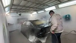 BMW E36 (303) Clearcoat Application