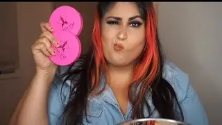 Jeffree Star Skin Frost Ice Cold  Peach Goddess Review Swatches Application