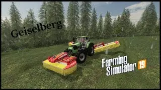 Mowing the grass on Geiselberg #2 FS19 Seasons Timelapse