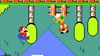 Super Mario Bros. But Reverse Maze Challenge
