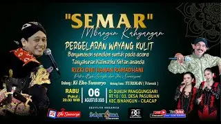 LIVE WAYANG KULIT DALANG KI EKO SUWARYO LAKON SEMAR MBANGUN KAHYANGAN
