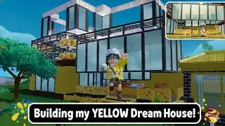 Heartopia | Building my YELLOW DREAM HOUSE! (House Design Idea)